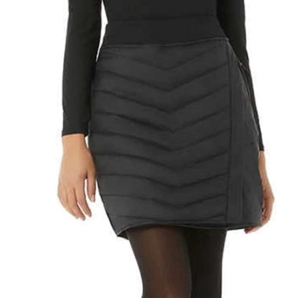 Aventure Black Down Winter Skirt, Size M, EUC - Picture 2 of 10
